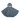 Muslin Poncho, Blå Gran