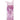Vattenflaska, rosa glitter - 300 ml