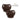 Nappar 2-pack, 0-6 månader-choklad