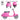 Löpcykel, Primo Classic - Rosa