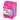 Lunchpaket, 3 pack - rosa