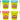 Play-doh - Neonpaket med 8 hinkar