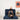 Foldesofa XL, Dark blue w. black
