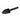 Spade, svart